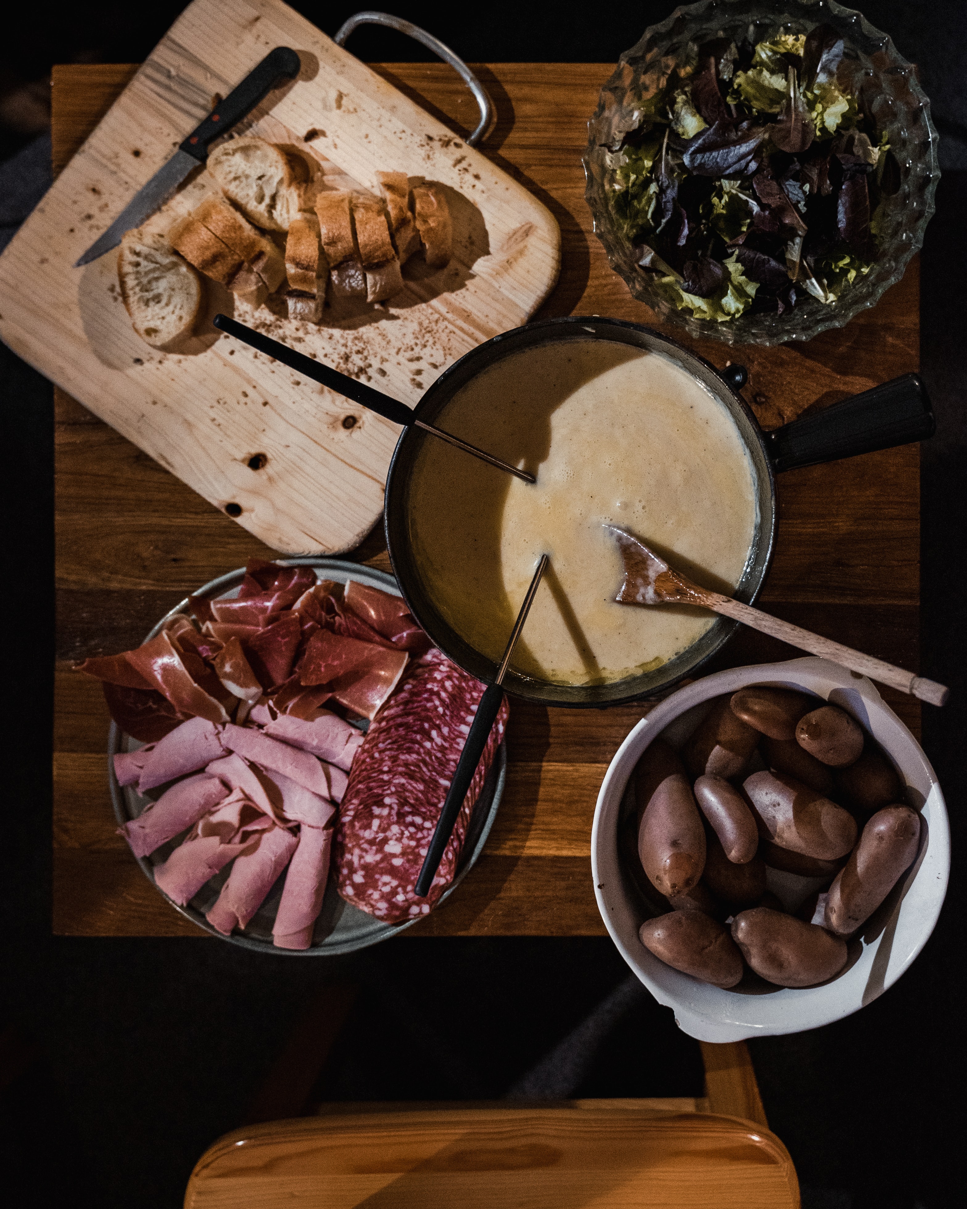 Savoyard evening at the refuge of Solaise