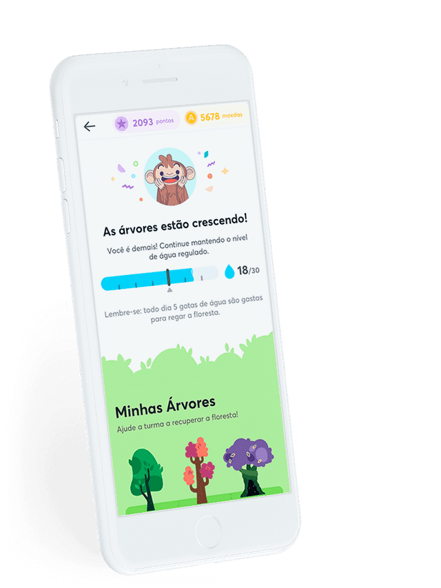 Sua escola referência em leitura com gamificação e apoio aos educadores! Com a Árvore é possível ter alunos lendo mais que o dobro da média nacional.