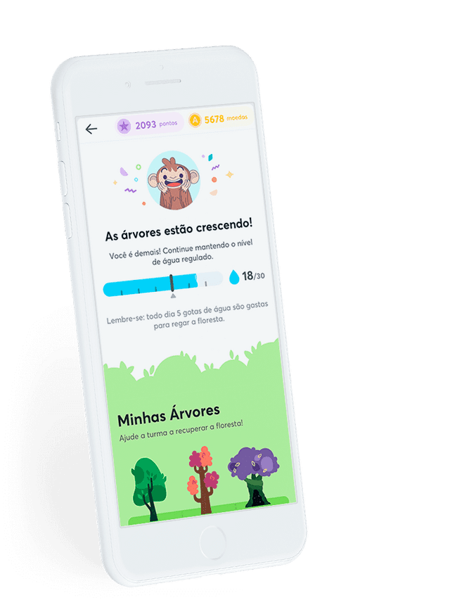 Sua escola referência em leitura com gamificação e apoio aos educadores! Com a Árvore é possível ter alunos lendo mais que o dobro da média nacional.