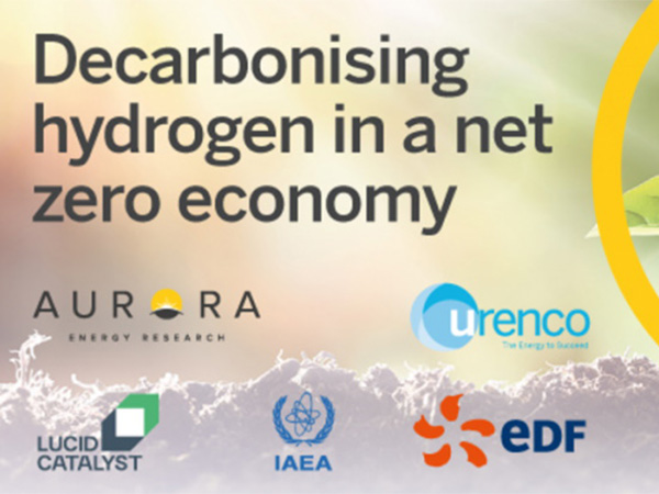 Nuclear needed for hydrogen production, study says