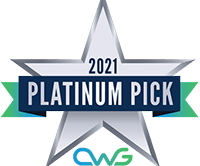 Craig Weiss Group 2021 Platinum Pick Award