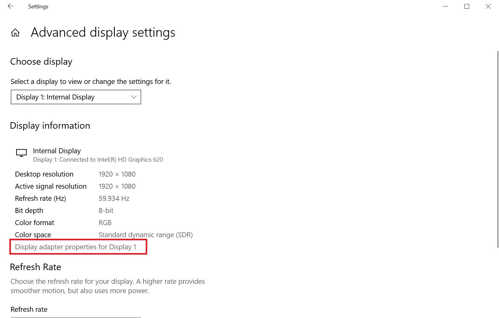How to run a monitor color test