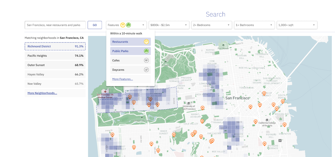 Geographic Semantic Search
