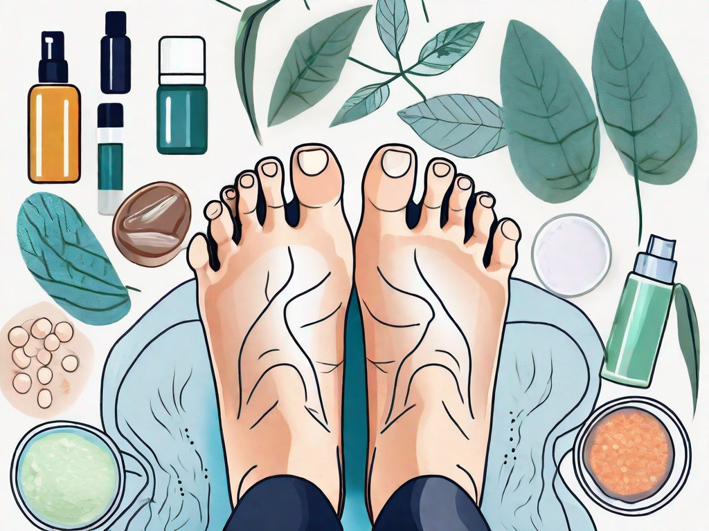 Treating Athlete's Foot Eczema on Feet