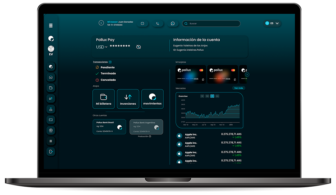 Empresa - Pollux Finance