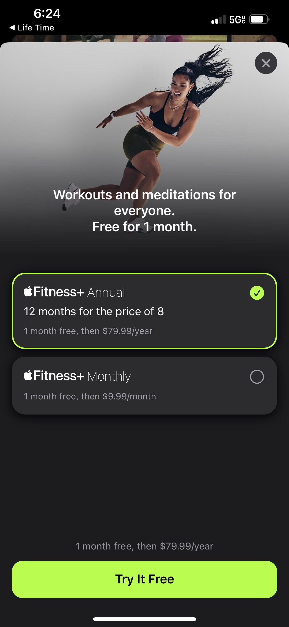 Best Mobile Paywall Fitness