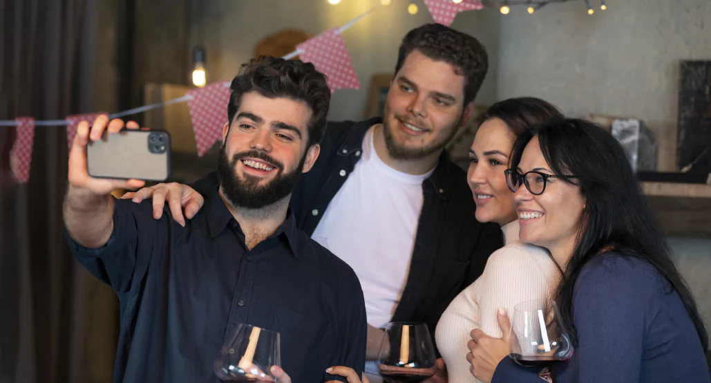 Social media posts drinking habits