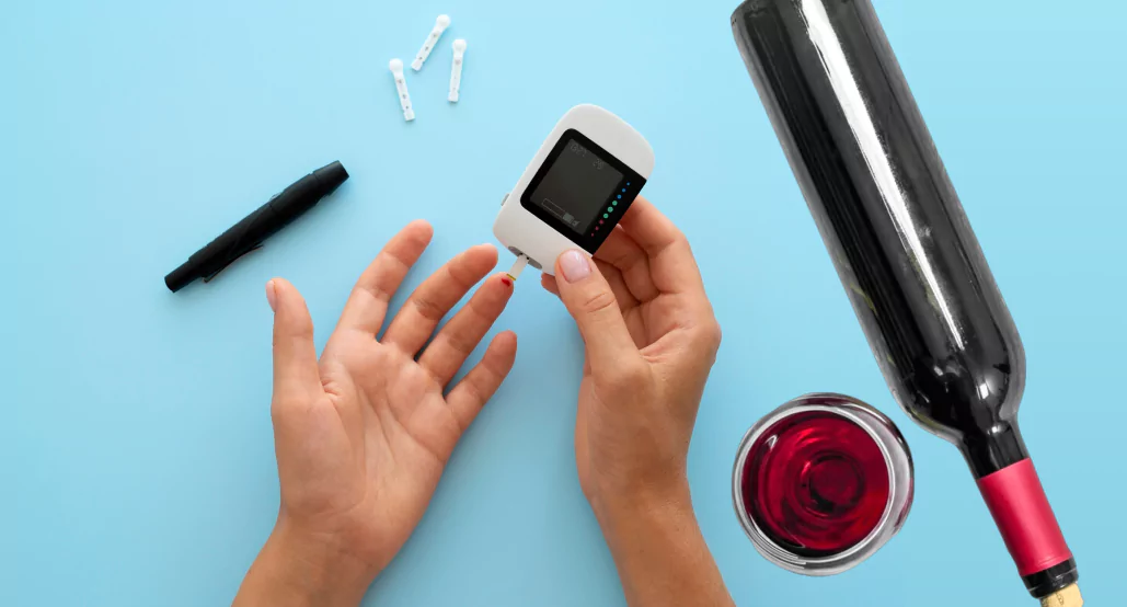 Alcohol's Impact on Blood Sugar Reframe App