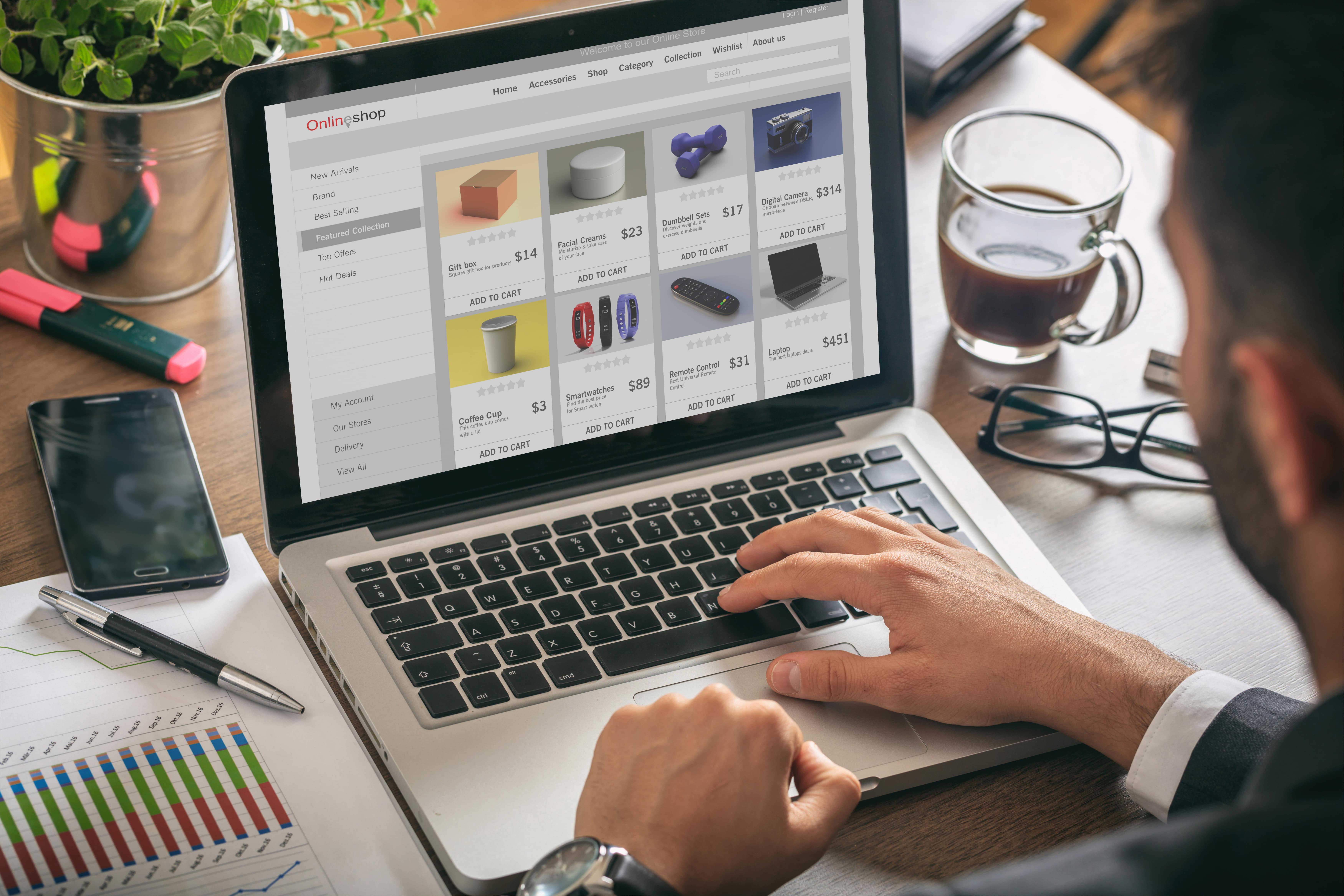 eCommerce website development - Rakuten Super Logistics