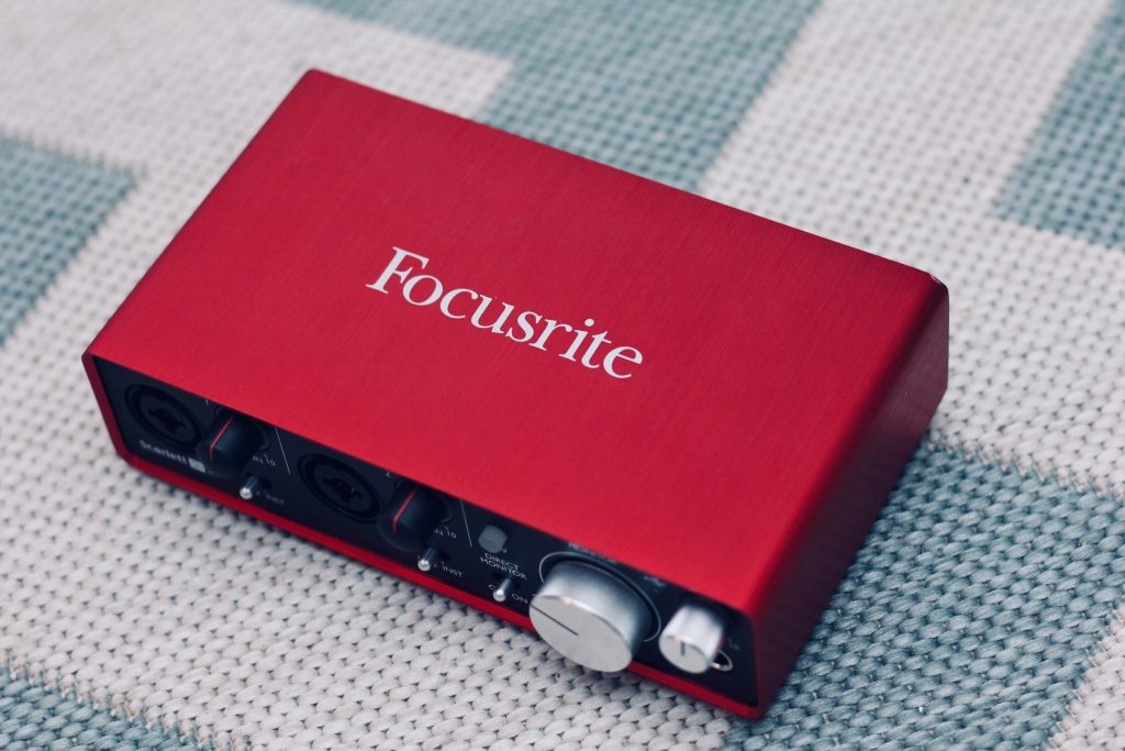 Scarlett Focusrite audio interface