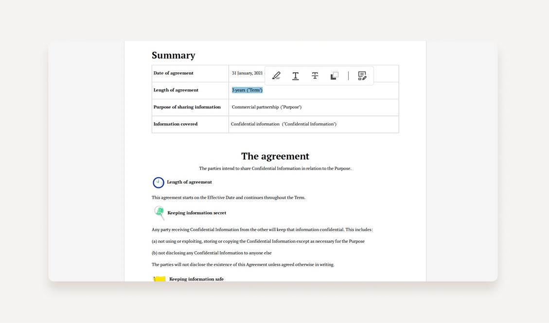 How to track changes, redline and add comments to PDFs