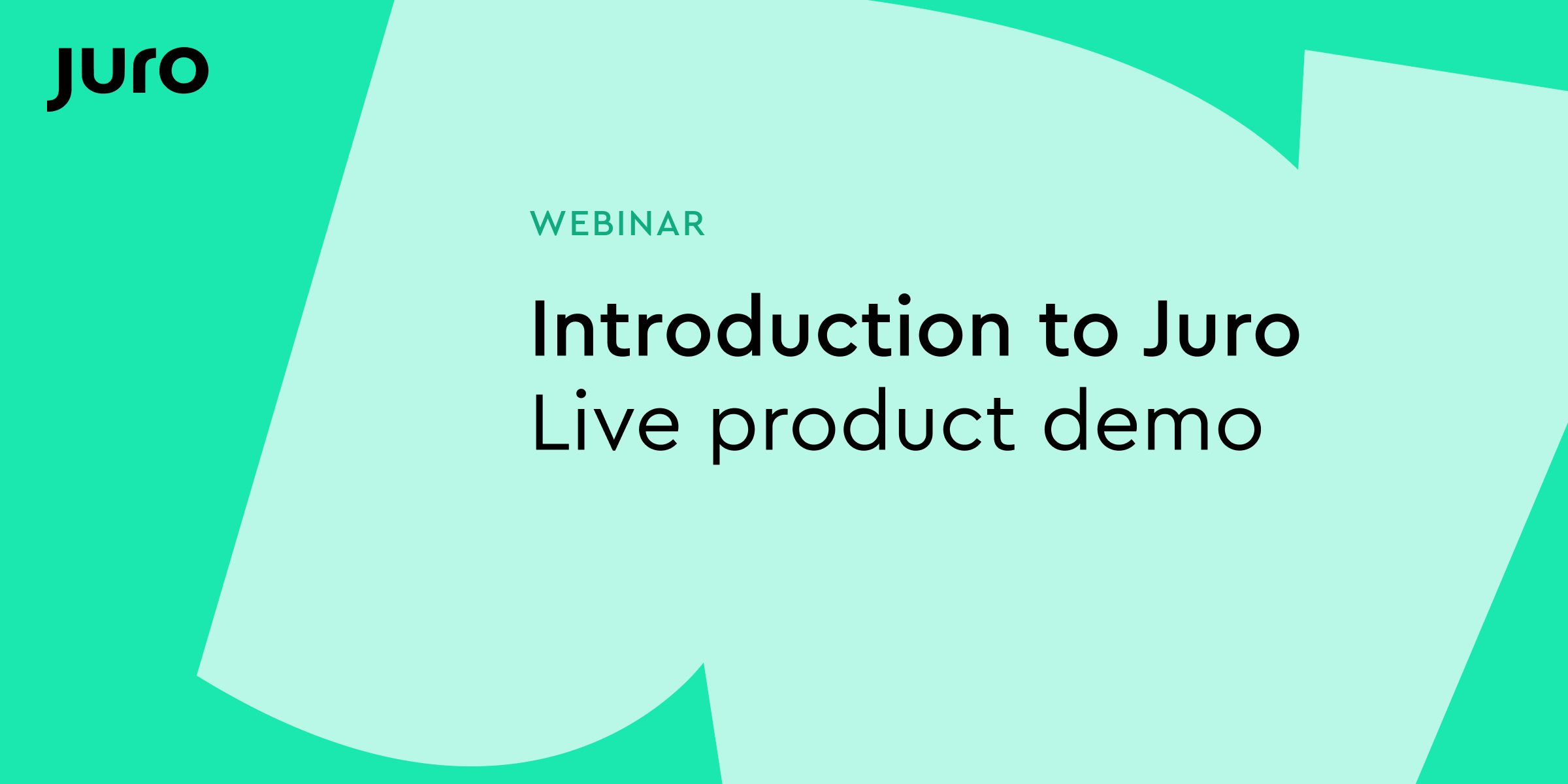 Introduction to Juro: product demo