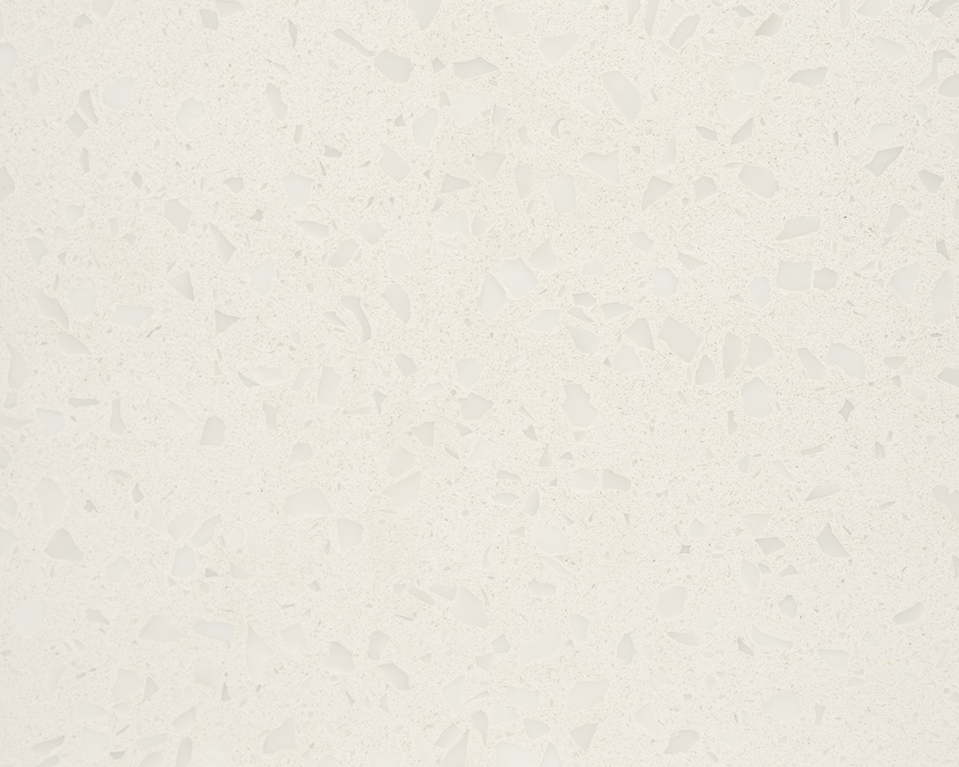 Curava Element Cloud Recycled Glass Countertop Samples | Curava