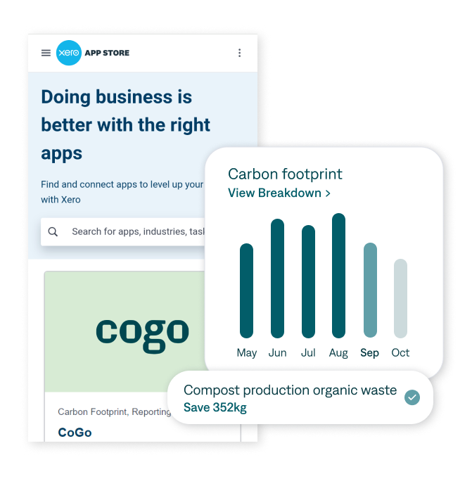 Xero mockup