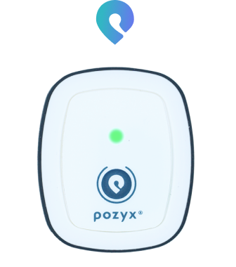 The Pozyx wearable interactive tag