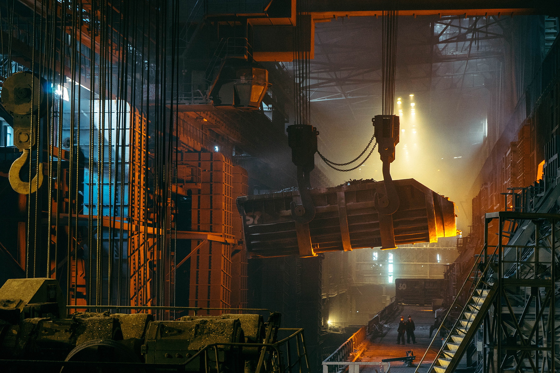 steel production hot mill