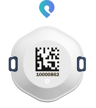 The Pozyx Industrial tag with DMC code