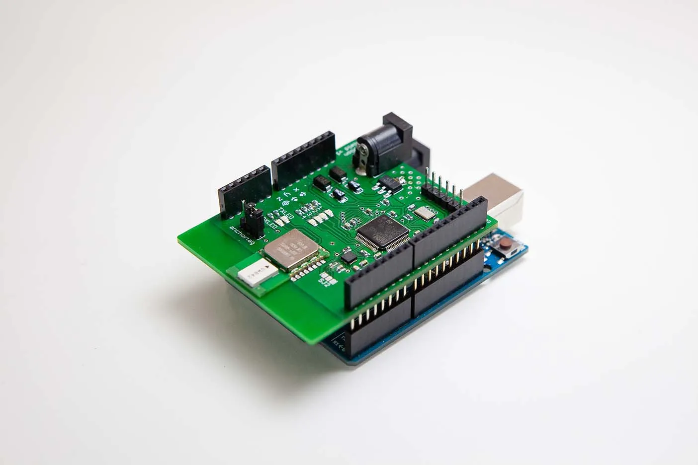 Developer tags with location shield