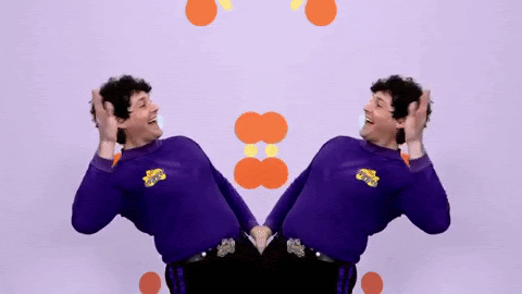 Seeing Double Laugh GIF by The Wiggles