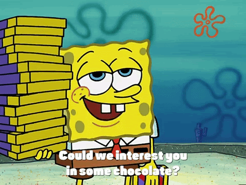 Season 2 Chocolate With Nuts GIF by SpongeBob SquarePants