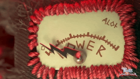A Lot Power GIF by DreamWorks Trolls