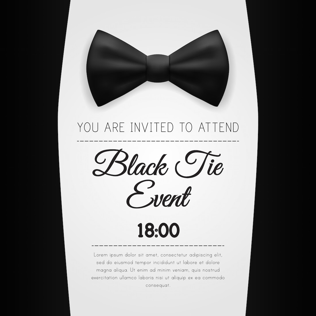 Free Gala Invitation Template Design Ideas Givebutter