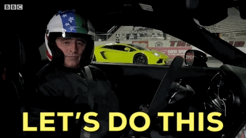 Matt LeBlanc Let's Do This GIF