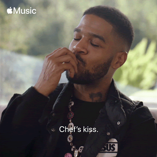 Person doing a chef's kiss GIF