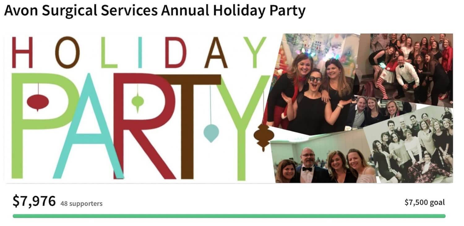 Holiday giving: Avon Surgical Services Annual Holiday Party