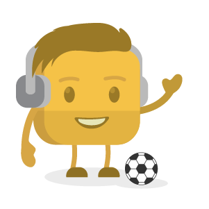 Jordan Bauer buttermoji wearing headphones