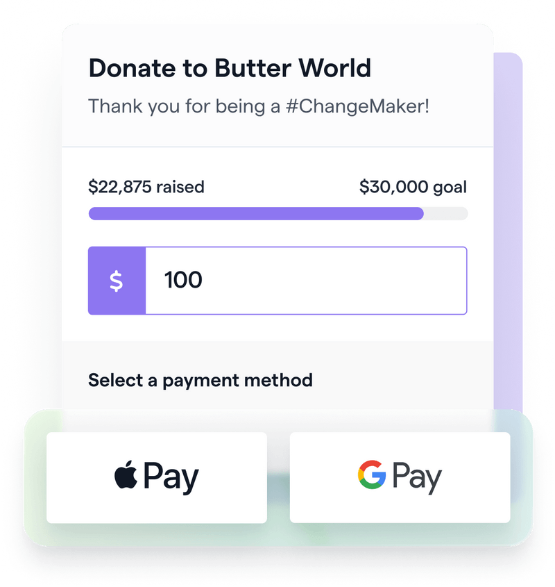 Accept Google Pay & Apple Pay Donations (And Skip The Fees) Givebutter