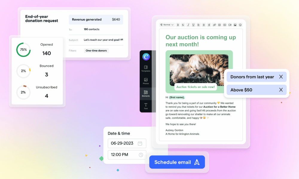 6 Top Rated Mailchimp Alternatives For Nonprofits Givebutter