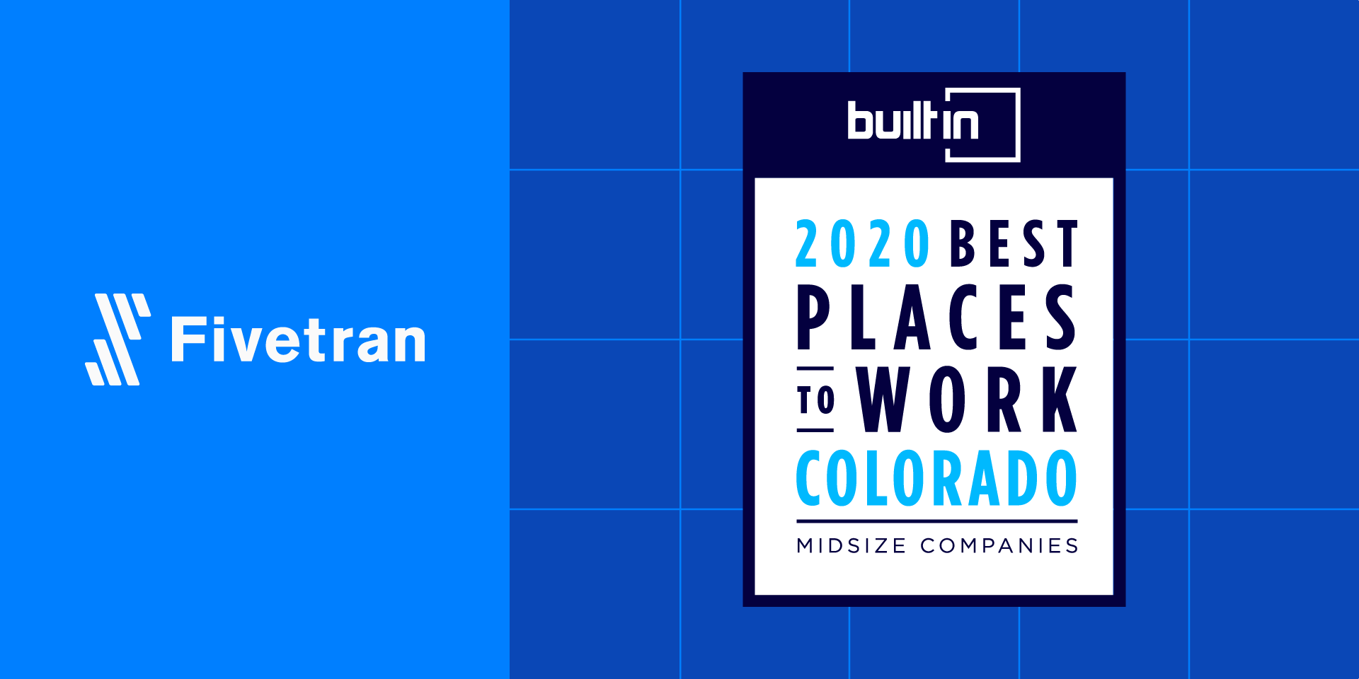 Fivetran named one of the “Best Places to Work in Colorado”