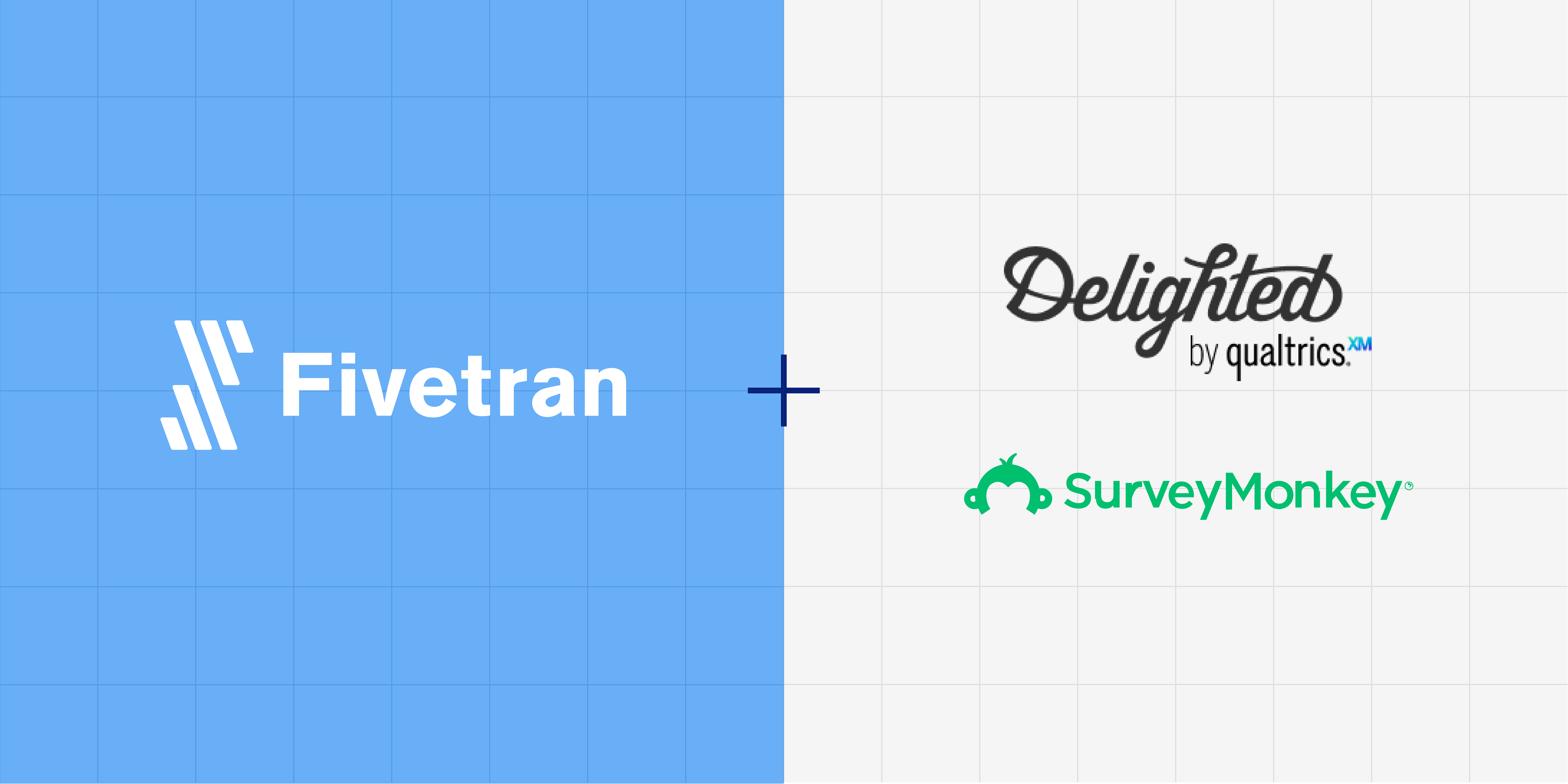 New Connectors: Delighted & SurveyMonkey