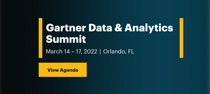 Gartner Data + Analytics Summit US