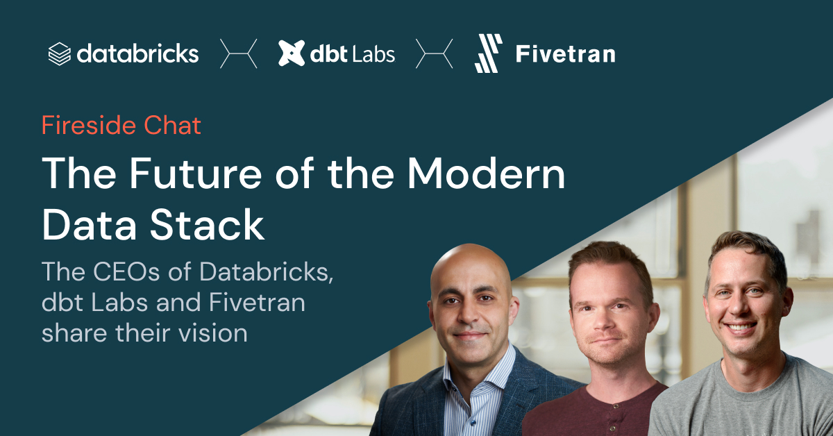 Fireside chat: CEOs and co-founders discuss the future of data