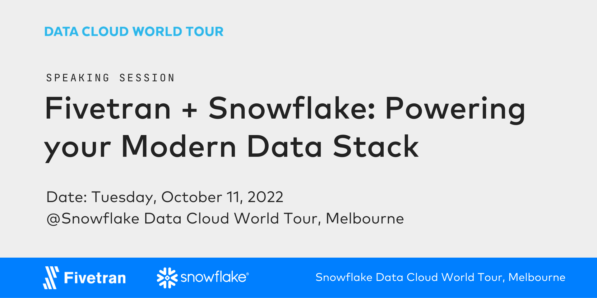 Data Cloud World Tour - Melbourne