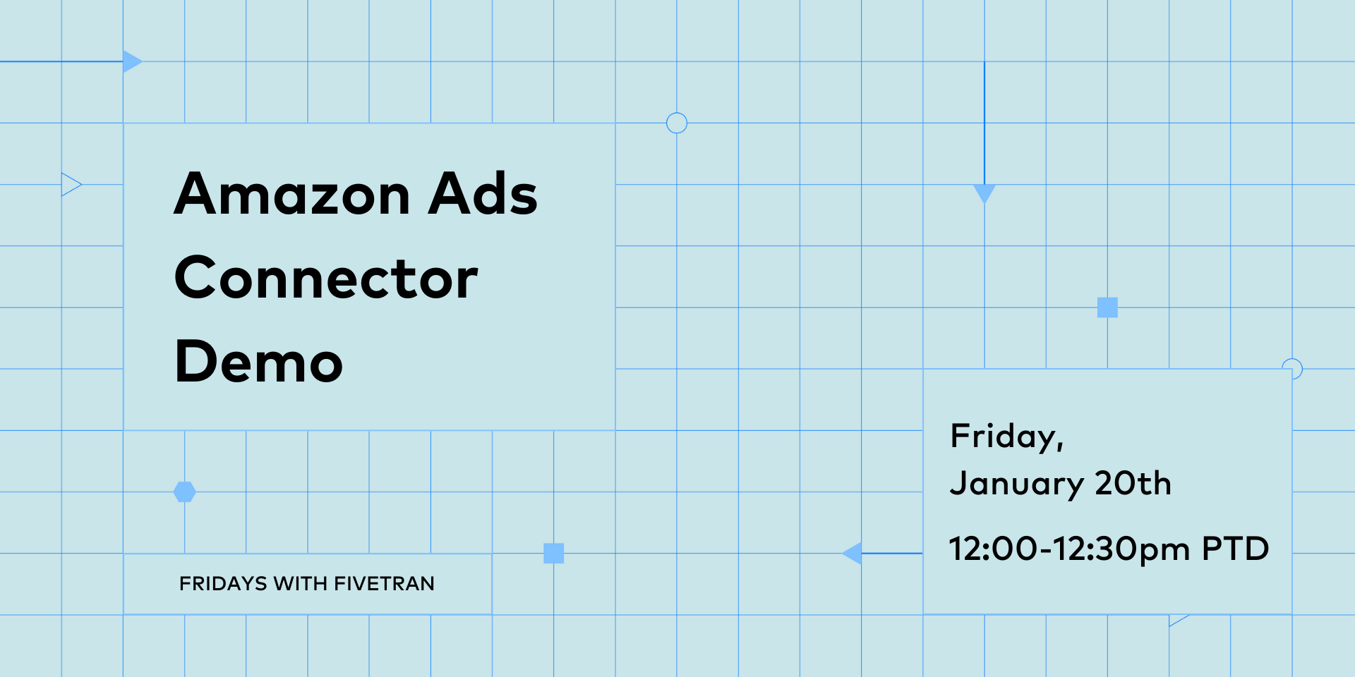 Fridays with Fivetran: Amazon Ads Connector Demo