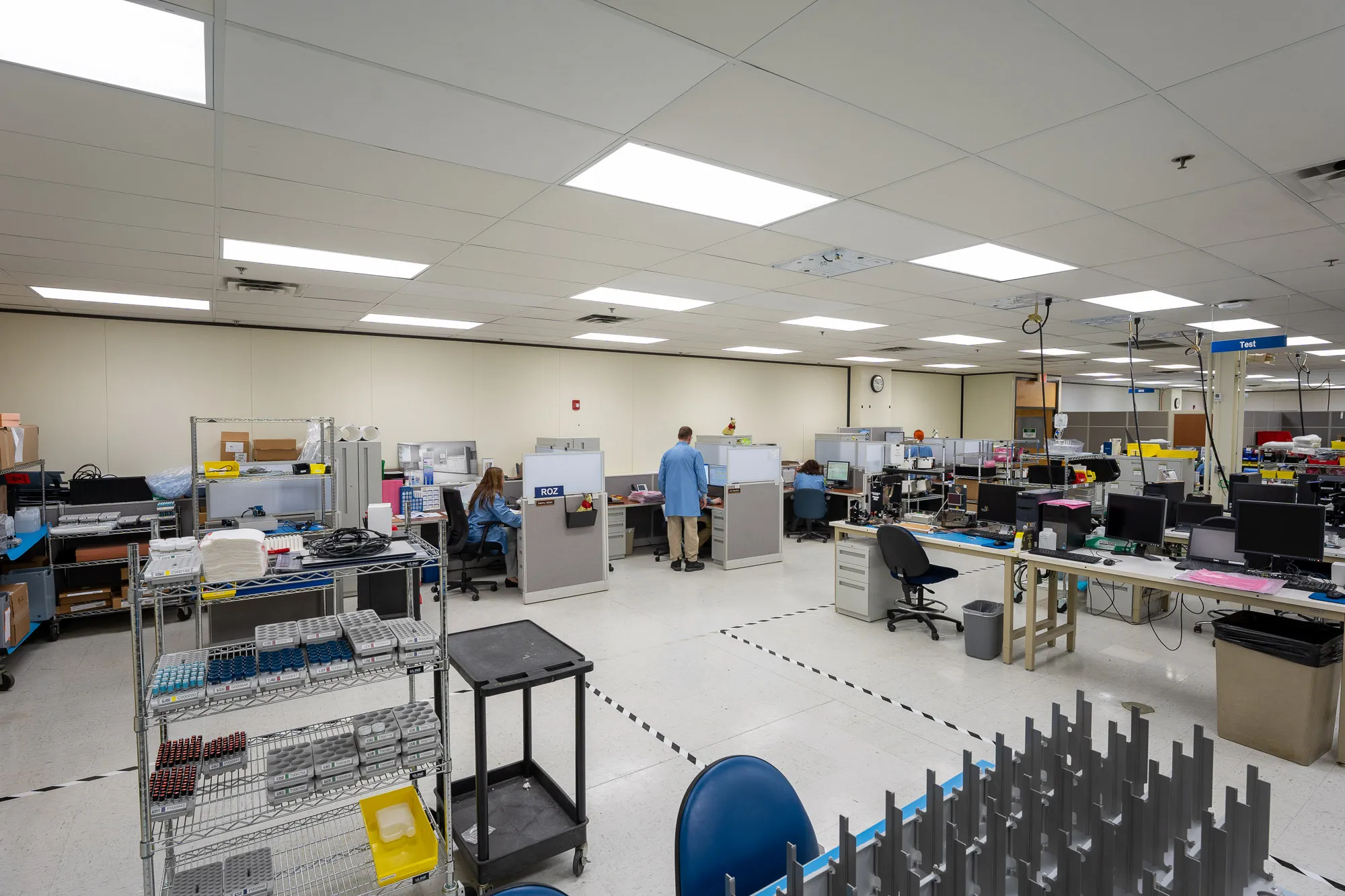 Manufacturing teams at KMC.