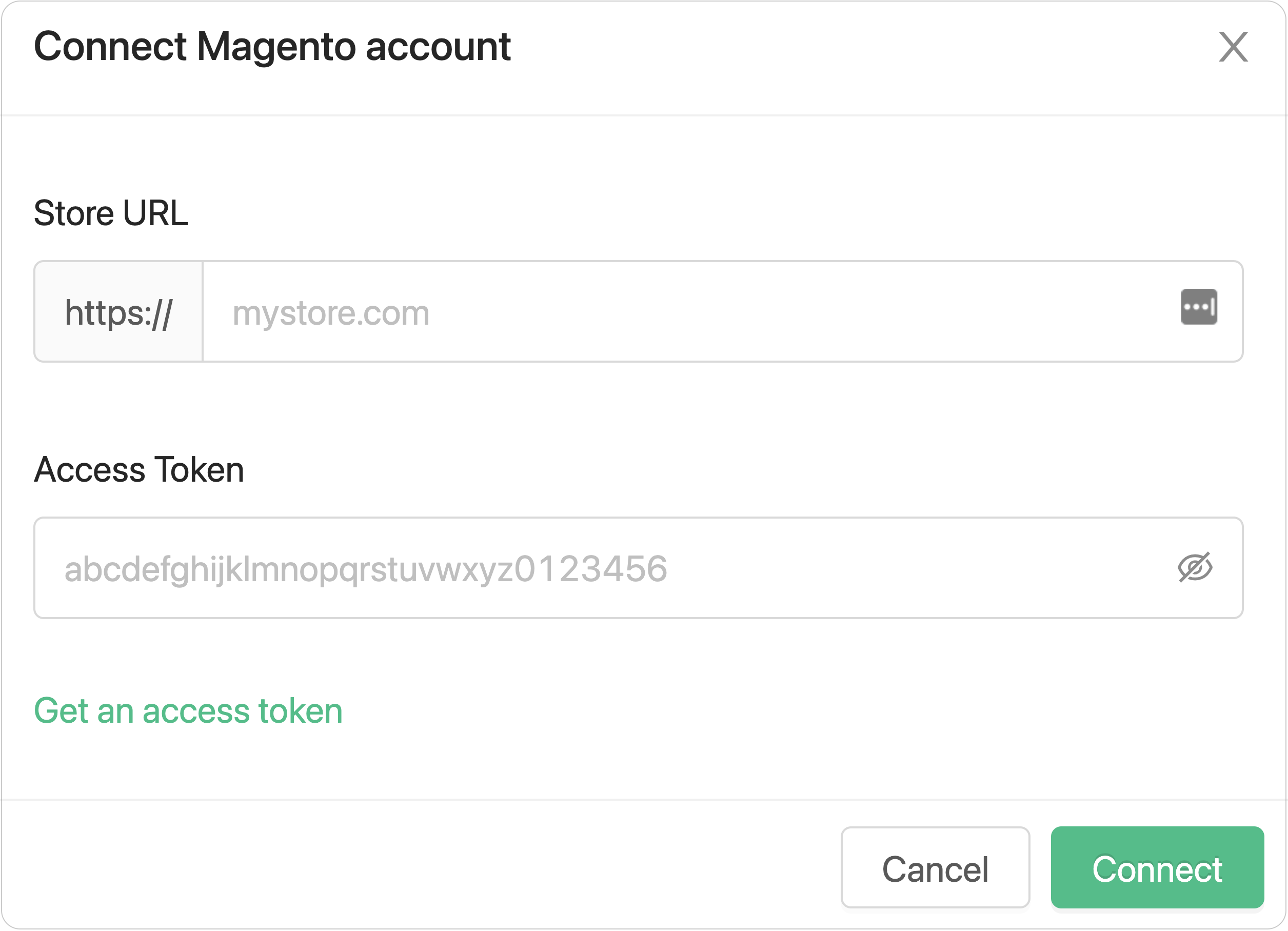 Connect Magento Account to Wayflyer