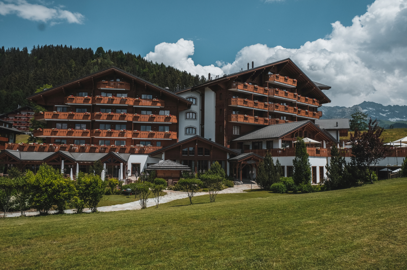 Accès Chalet Royalp Villars-sur-Ollon