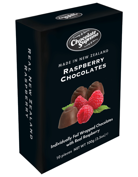 Supremely Gourmet – Raspberry Chocolates 10 piece