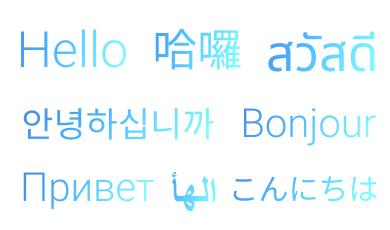 多語言和混合語言處理