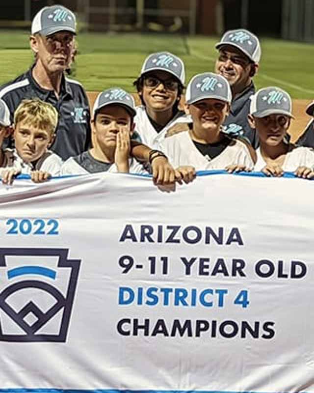 Little League Minors Baseball In Maricopa AZ