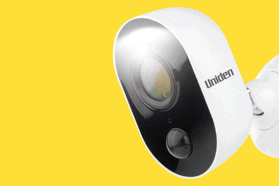 Home security can be enhanced with a range of smart home products including cameras, lights and alerts.