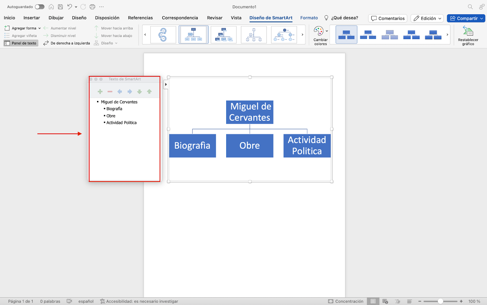 Cómo hacer un mapa conceptual en Word | Algor