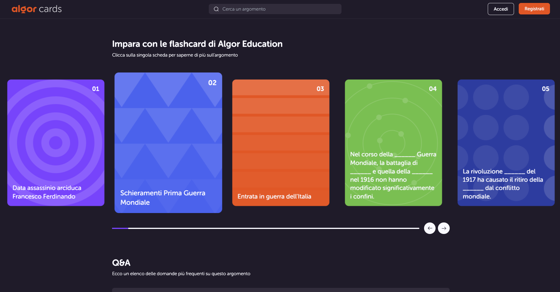 Flashcard, cosa sono e come crearle Algor