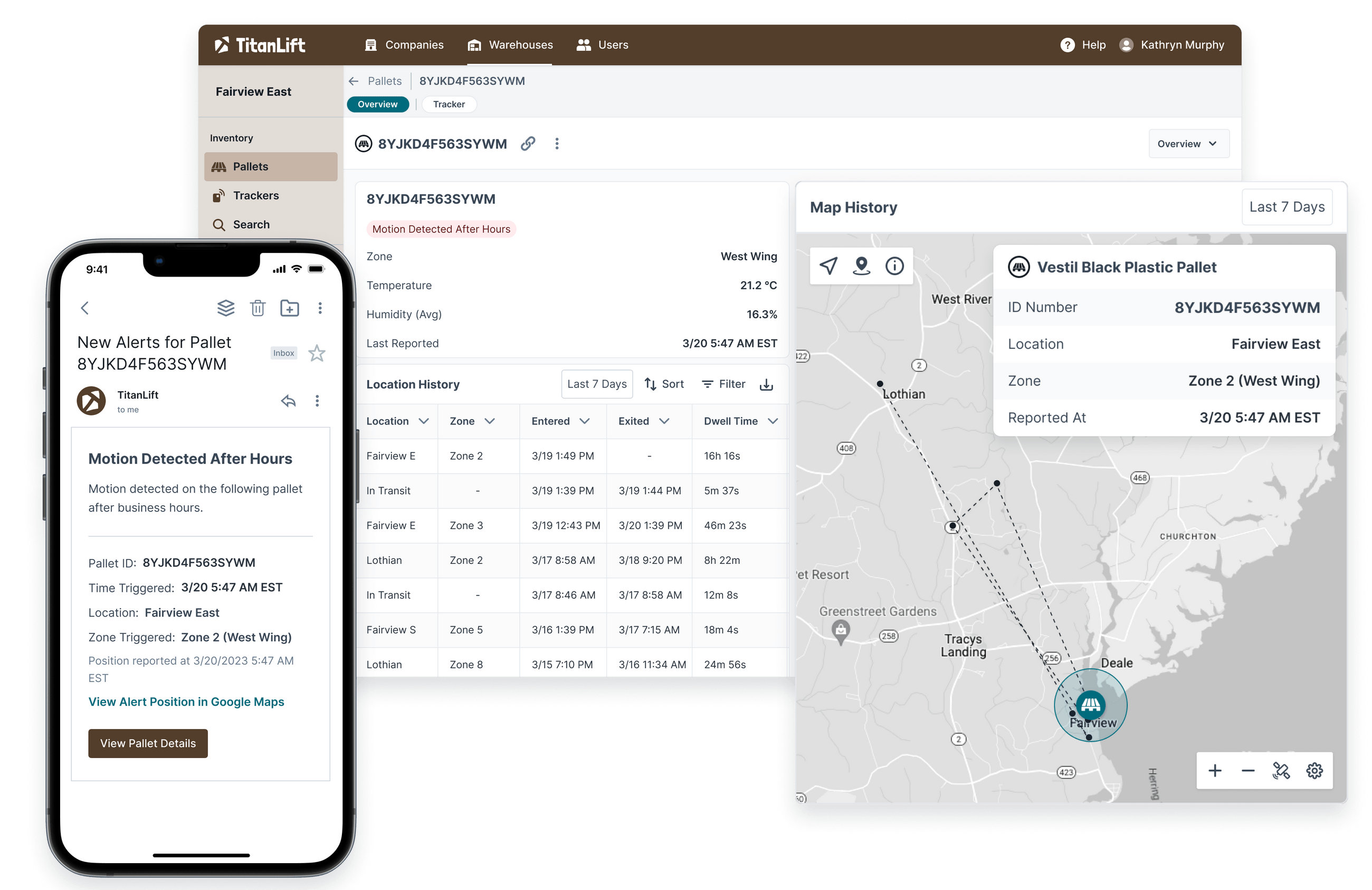 Pallet Tracking & Utilization Leverege IoT Use Case