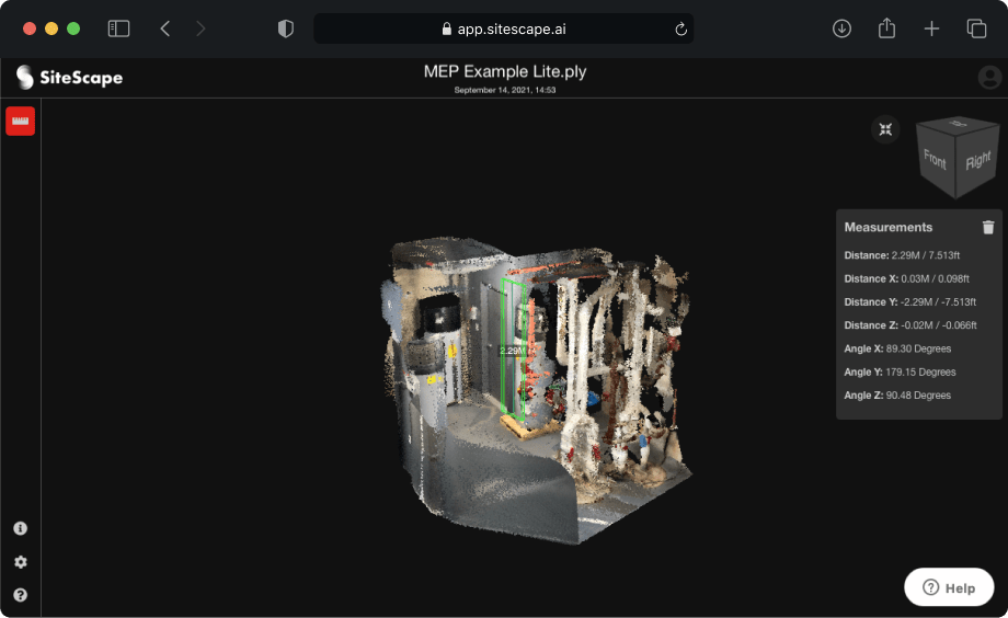SiteScape LiDAR 3D Scanning for Construction