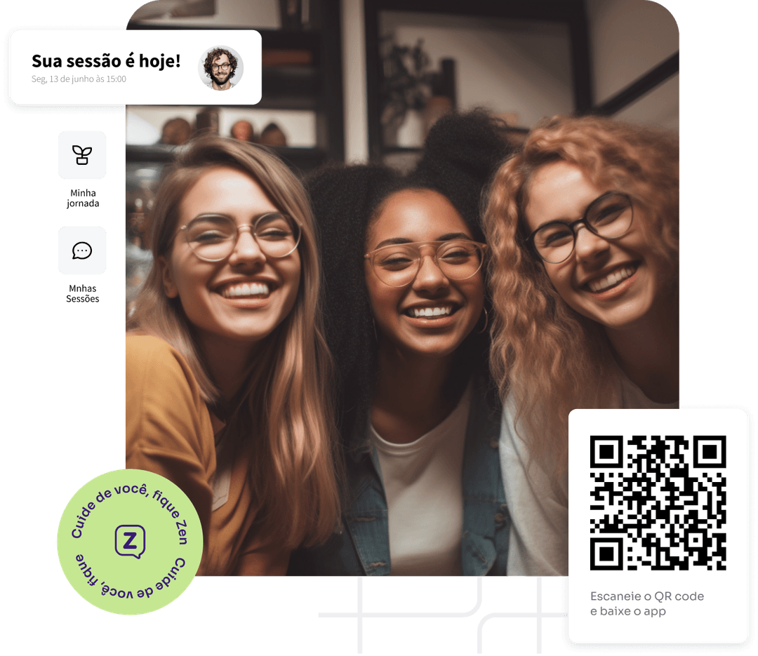 Terapia online com psicólogos disponíveis 24h por dia Zenklub